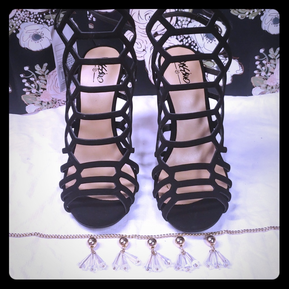 Caged heels